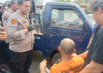 Polres Serang bekuk pelaku pencurian kendaraan bak terbuka. (ISTIMEWA)