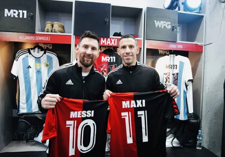 Messi Menggila di Laga Testimonial Maxi Rodriguez