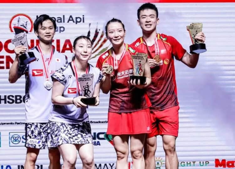 Ganda Campuran China Kembali Juara Indonesia Open