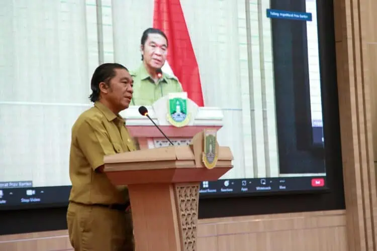 Pj Gubernur Banten Al Muktabar. (ISTIMEWA)