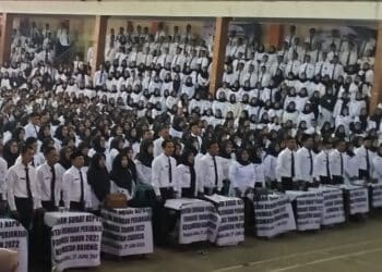 Ribuan PPPK guru menerima SK, beberapa waktu lalu. (ISTIMEWA)