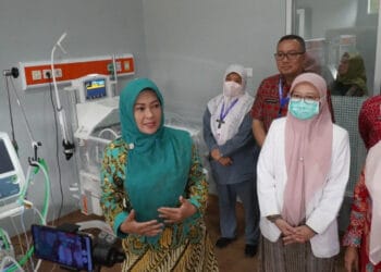 Grand launching pelayanan radiologi dan nicu, di RSUD Berkah Pandeglang. (ISTIMEWA)