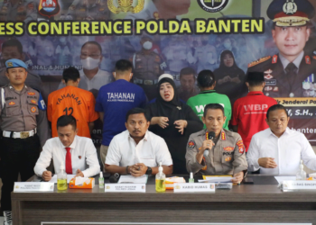 Lagi, Polda Banten Tangkap 5 Pelaku Kasus Perdagangan Orang