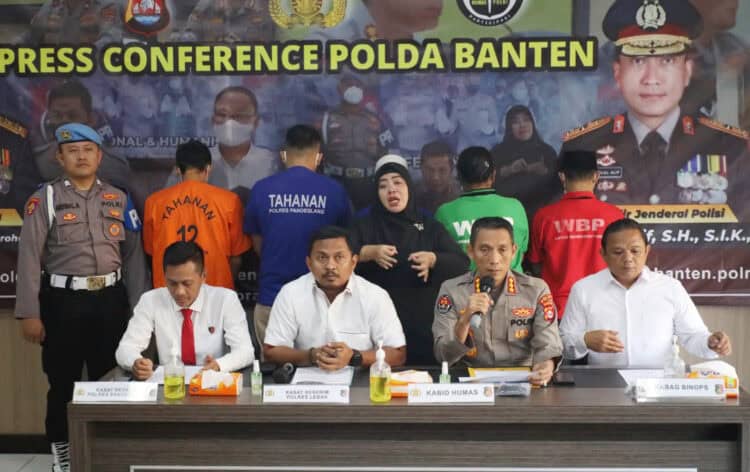 Lagi, Polda Banten Tangkap 5 Pelaku Kasus Perdagangan Orang