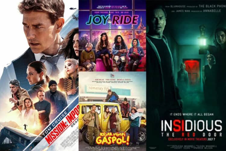 Daftar Film Bioskop yang Tayang Bulan Juli 2023