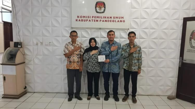 Anggota Panitia Pemilihan Luar Negeri, kunjungi KPU Pandeglang. (ISTIMEWA)