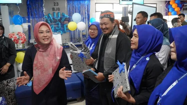 Bupati Pandeglang Irna Narulita, hadiri acara HUT ke 3 MPP, Kamis (31/8/2023). (ISTIMEWA)