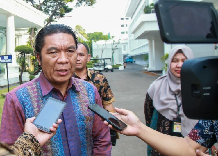 Pj Gubernur Banten Al Muktabar. (LUTFHI/SATELITNEWS.COM)