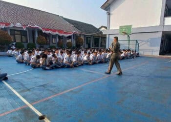 Satpol PP Kota Tangerang Gelar Sosialisasi SE Wali kota ke Sekolah