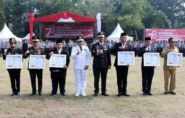 Gelar HDKD Ke-78, Kanwil Kemenkumham Banten Launching Layanan Jemput Bola Keimigrasian