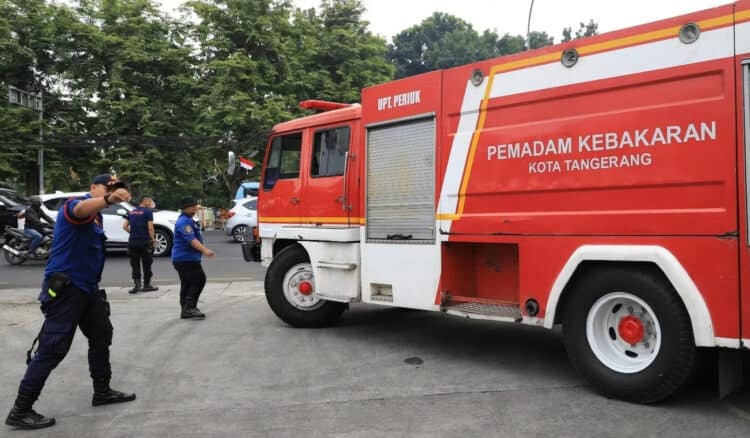 Antisipasi Kekeringan, 5 Truk Tangki BPBD Kota Tangerang Disiagakan