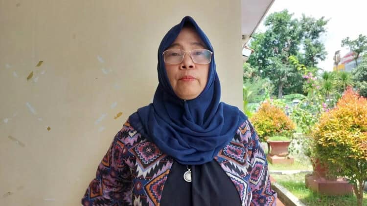 Kepala Bidang Perdagangan Diskoumperindag Kabupaten Serang, Tuti Purwitasari. (SIDIK/SATELITNEWS.COM)