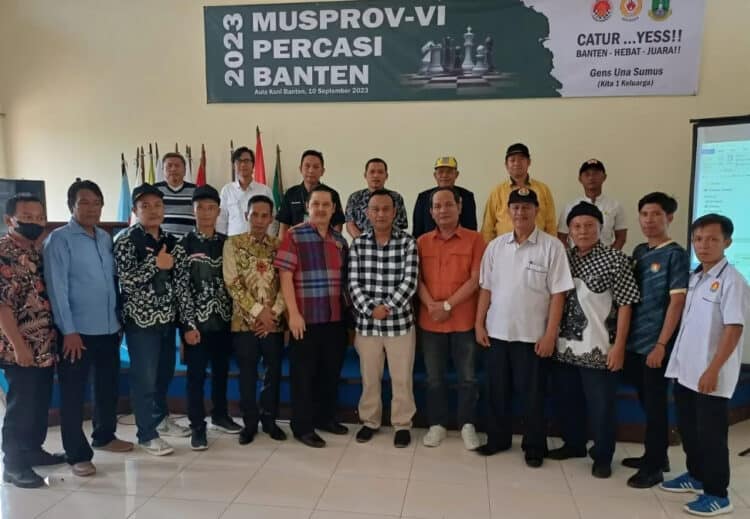 Kembali Pimpin Percasi Banten, Amin Lukman Siapkan Regenerasi Atlet