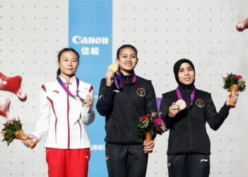 Atlet Kota Tangerang, Rajiah Salsabillah Bawa Pulang Dua Medali Panjat Tebing Asian Games