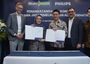 Grup RS Siloam Perbarui Perjanjian Kerja Sama Multitahun dengan Philips Indonesia