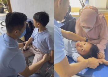 Putra Larissa Chou dan Alvin Faiz Dikhitan