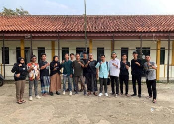 Sejumlah pemuda pemudi deklarasi Armada Baraya, Kamis (2/11/2023). (ISTIMEWA)
