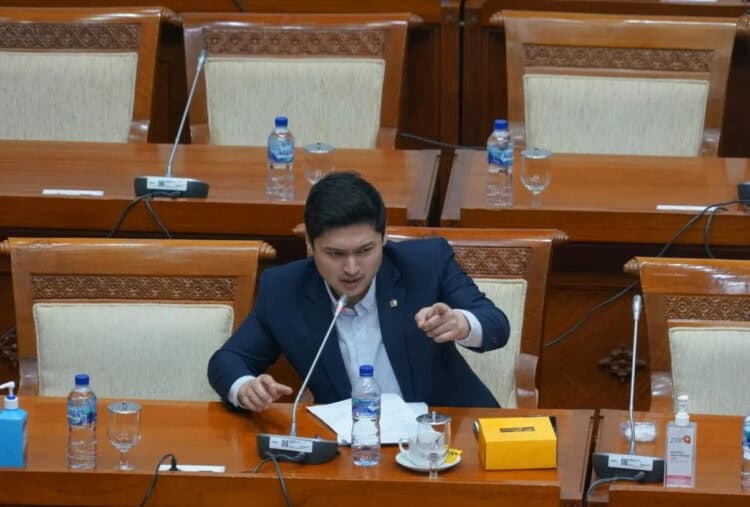 Rizki Aulia Rahman Natakusumah, anggota DPR RI dari Fraksi Partai Demokrat. (ISTIMEWA)