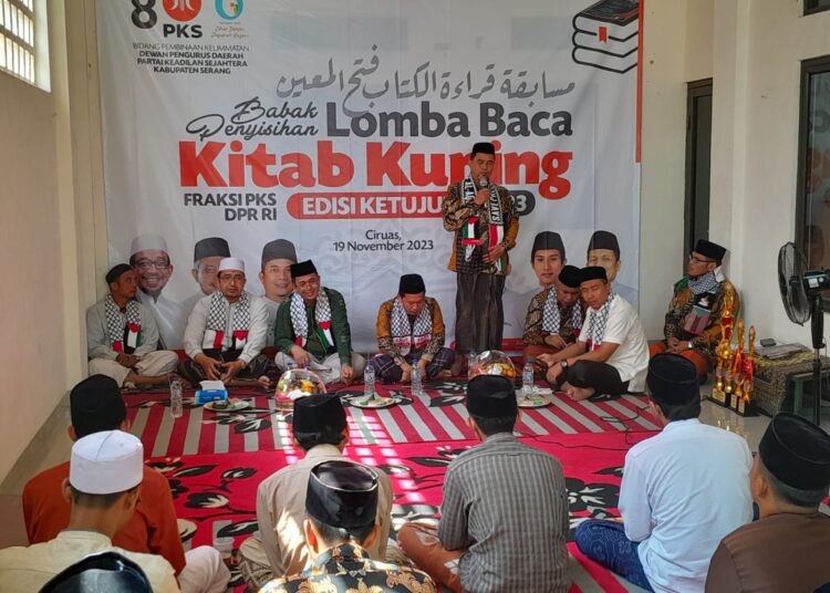 DPRD PKS Kabupaten Serang, gelar lomba baca Kitab Kuning, Minggu (19/11/2023). (ISTIMEWA)
