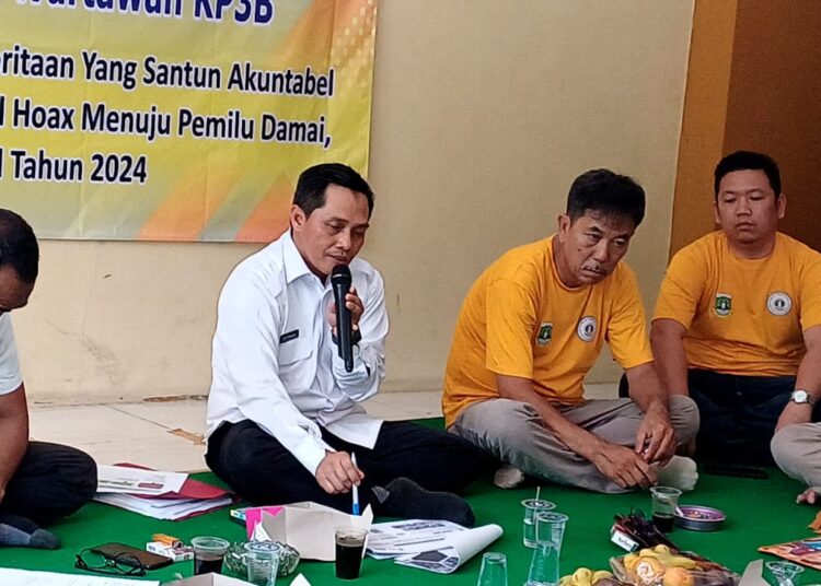 Para pihak terkait, membahas terkait Geopark Ujung Kulon dan Bayah Dome, di wilayah Provinsi Banten. (ISTIMEWA)