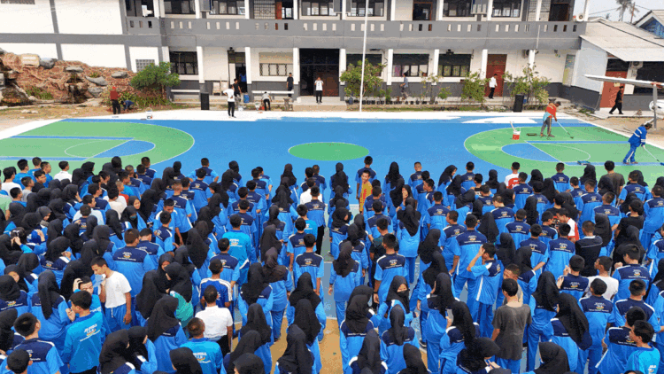 SMKN 10 Kabupaten Tangerang Gelar Aksi Penghijauan dan Kebersihan Sekolah