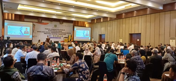 Forum konsultasi Ranwal RKPD Provinsi Banten. (ISTIMEWA)