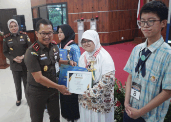 Siswa SMP di Banten Antusias Ikuti Hakordia Kejati Banten