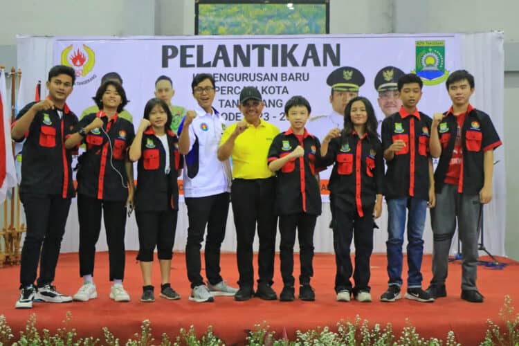 Pelantikan Pengurus Percasi Kota Tangerang. (ISTIMEWA)