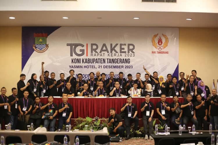 KONI Kabupaten Tangerang Tambah Tiga Anggota Baru