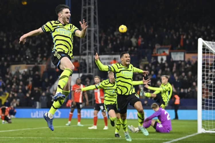 Karena Pantang Menyerah, Arsenal Kalahkan Luton Town