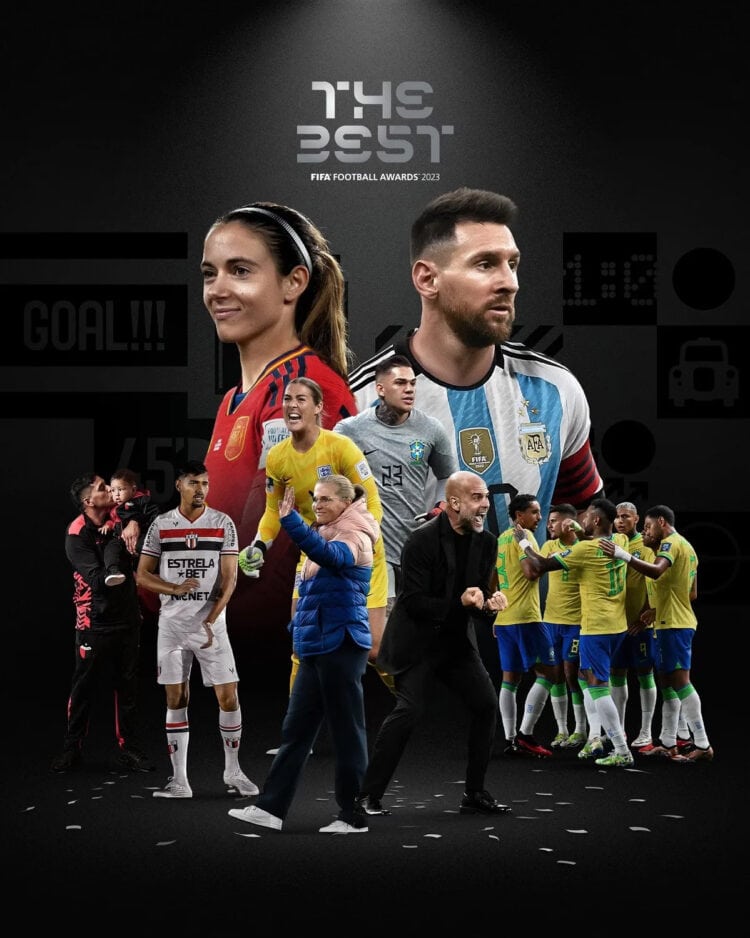 Messi Pemain Terbaik FIFA 2023, Ungguli Haaland Meski Poinnya Sama