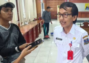 Kepala DPKD Kabupaten Serang, Aber Nurhadi. (SIDIK/SATELITNEWS.COM)
