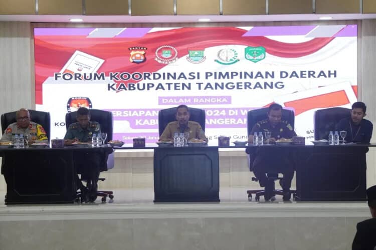 18.032 Personel Amankan TPS Di Kabupaten Tangerang