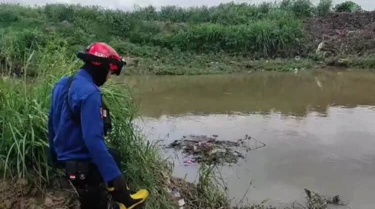 BPBD Kota Tangerang Telusuri Keberadaan Buaya di Kali Sabi yang Ramai di Medsos