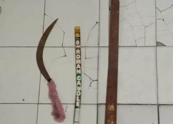 Diduga Hendak Tawuran, 18 Remaja Beserta Sajam Diamankan Polisi
