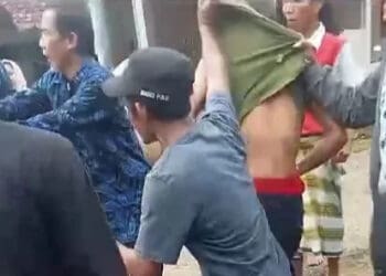 Begal Motor di Lebak Babak Belur Diamuk Warga