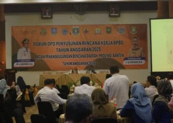 Pemprov Banten dorong penyelarasan program kebencanaan. (LUTHFI/SATELITNEWS.COM)