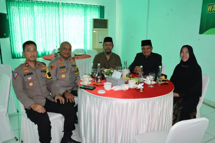 Kapolres Serang perkuat sinergitas dengan ulama. (ISTIMEWA)