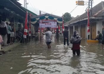 7 TPS di Kunciran Indah Kota Tangerang Terendam Banjir