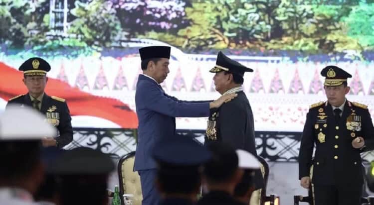 Prabowo Jenderal Kehormatan Bukan Transaksi Politik