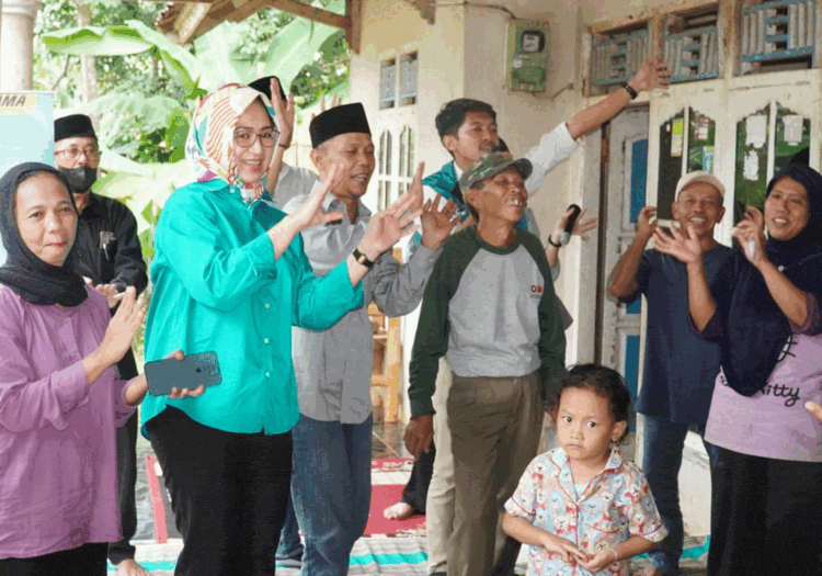 Silaturahmi Ramadan, Airin Disambut Gembira Warga Pandeglang