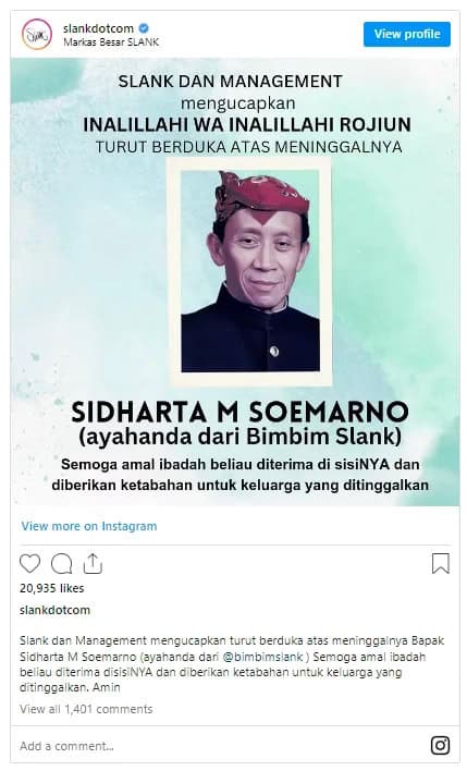 Unggahan Instagram
