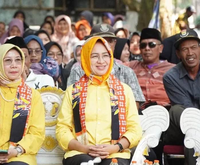 Caleg Partai Golkar di Dapil Banten 3 Tangerang Raya, Airin Rachmi Diany. (ISTIMEWA)
