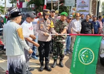 Sambut Ramadan 1445 H, OKP dan Ormas se-Kecamatan Pinang Gelar Parade Seni Budaya