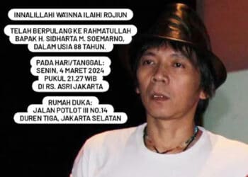 Ayah Bimbim Slank Meninggal Dunia