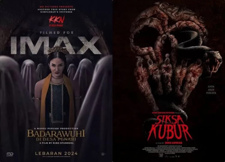 Film Siksa Kubur dan Badarawuhi di Desa Penari Tembus 2 Juta Penonton