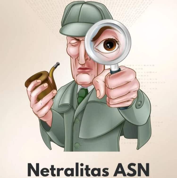 Ilustrasi Netralitas ASN. (ISTIMEWA)