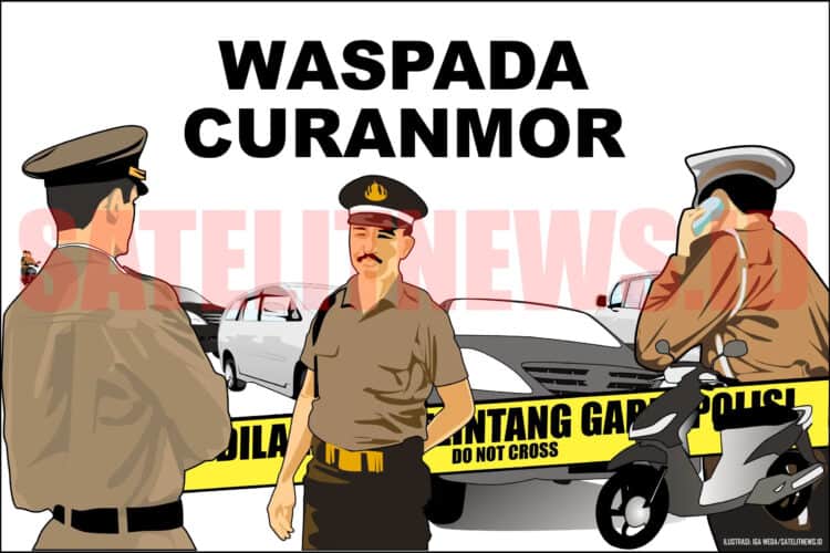 Polsek Neglasari Tangkap 4 Pelaku Sindikat Curanmor