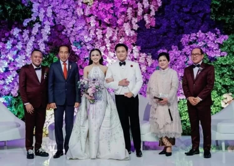 Presiden Jokowi Hadiri Pernikahan Rizky Febian