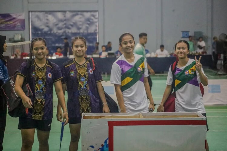 Raih 4 Medali Emas, Kabupaten Tangerang Juara Cabor Bulutangkis